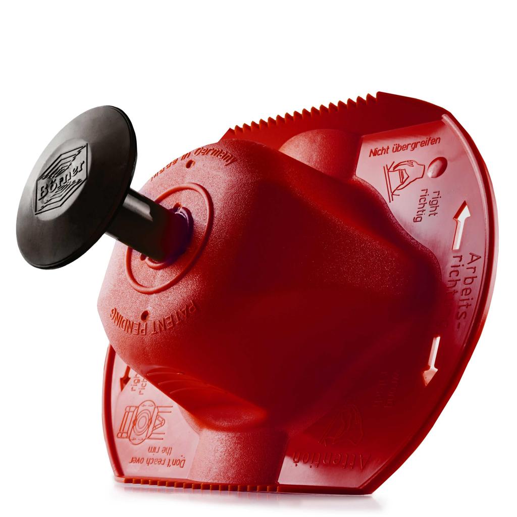 Berner Safety Holder Sold directly from the official German (Red) - manufacturer!