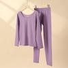 FENTENG Women's Ultra-Thin 7A Anti-Bacterial Thermal Underwear Set