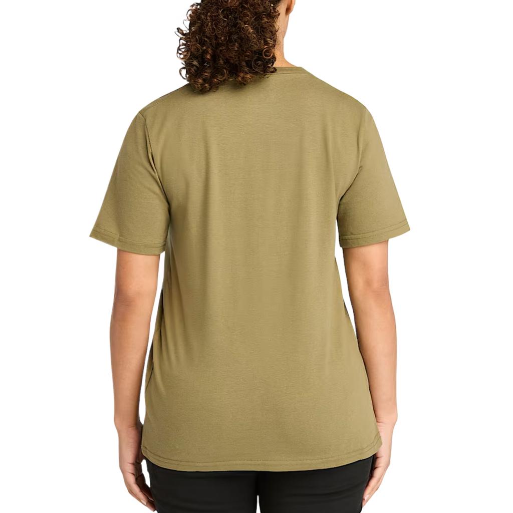 Timberland Pro Skin-Friendly Soft Comfortable Short Sleeve T-Shirt Women Tops TB0A6D7X360