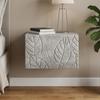Wall Mounted Side Table Concrete Grey 34.5 x 33 x 20 cm