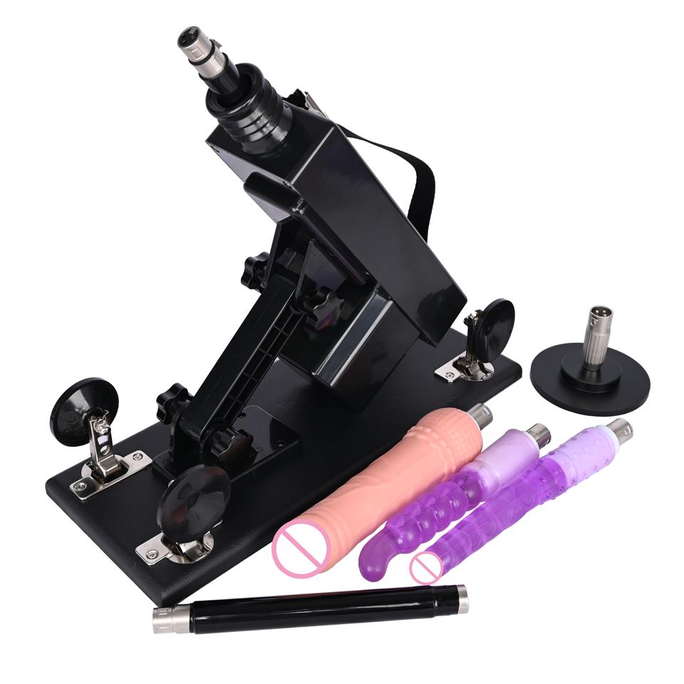 Automatic Sex Machine with Dildos Love Machine Masturbation Pumping Gun for Couple Men Adult Toys