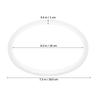 PartyKindom Silicone Sealing Ring Compatible with Instant Cookers and Pressure Cookers, Replacement Part, Silicone Gasket Seal Ring for 16cm Pot Inner