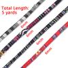 5Yards 6mm Round Cotton Cord Colorful Ethnic Style Cord Rope String For DIY Handmade Clothing Sewing Jewelry Making Accessories