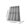 Glasses Display Tray Lightweight Eyeglasses Display Case Multipurpose Eyewear Storage Box for Dresser Travel Desktop Store Home