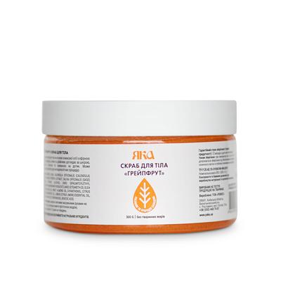 Lichaamsscrub Grapefruit YAKA 300 ml