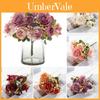 Élégantes Fleurs Artificielles Faux Bouquets de Roses Pour Mariage et Décoration de Maison