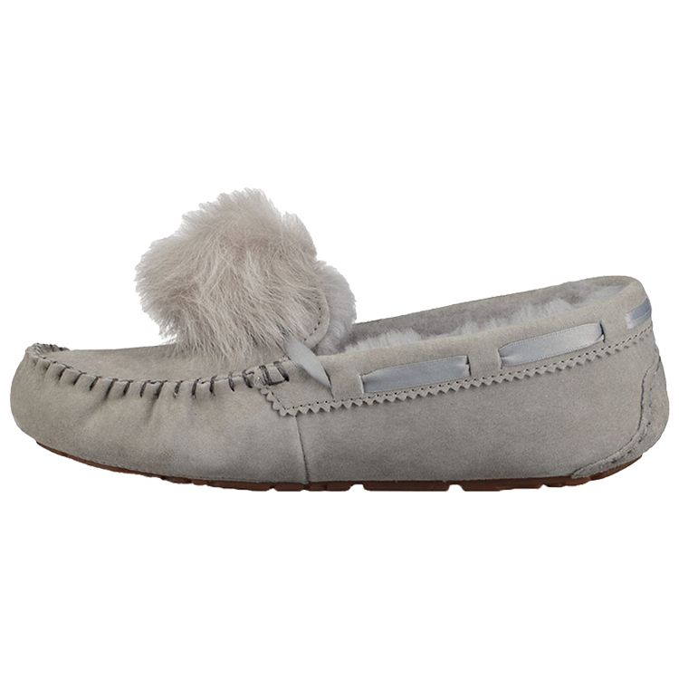

UGG Мокасины женские Dakota Fleece Comfort Casual Loafers Серые 1019015-SEL