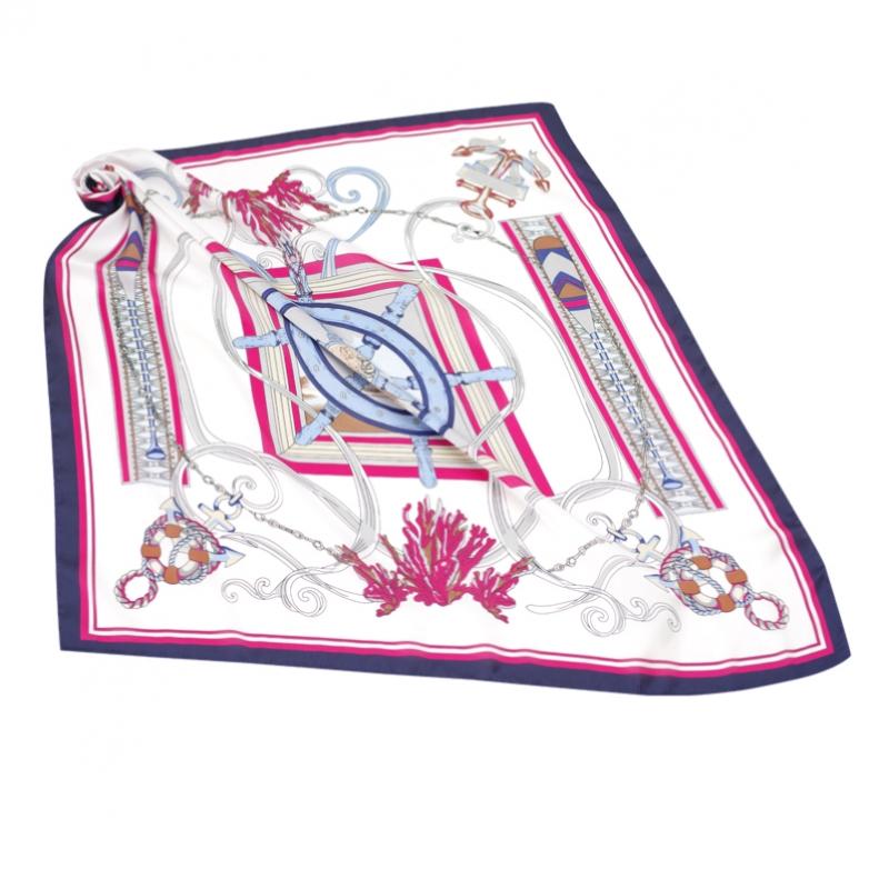 Shop Marine Silk Peeling Scarf Black Lmd Wsc 0377