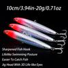 Clearance Long-Throw Casting Pencil Lure with Four-Fold Blood Groove Hook for Bass Fishing