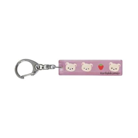 Акриловый брелок-палочка Rilakkuma БАЗОВЫЙ Корилаккума Прибл.. Ш15 x В60 x Г8 мм RK-046