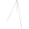 4 Section Campfire Tripod Portable Aluminum Alloy Hanging Pot Tripod for Outdoor