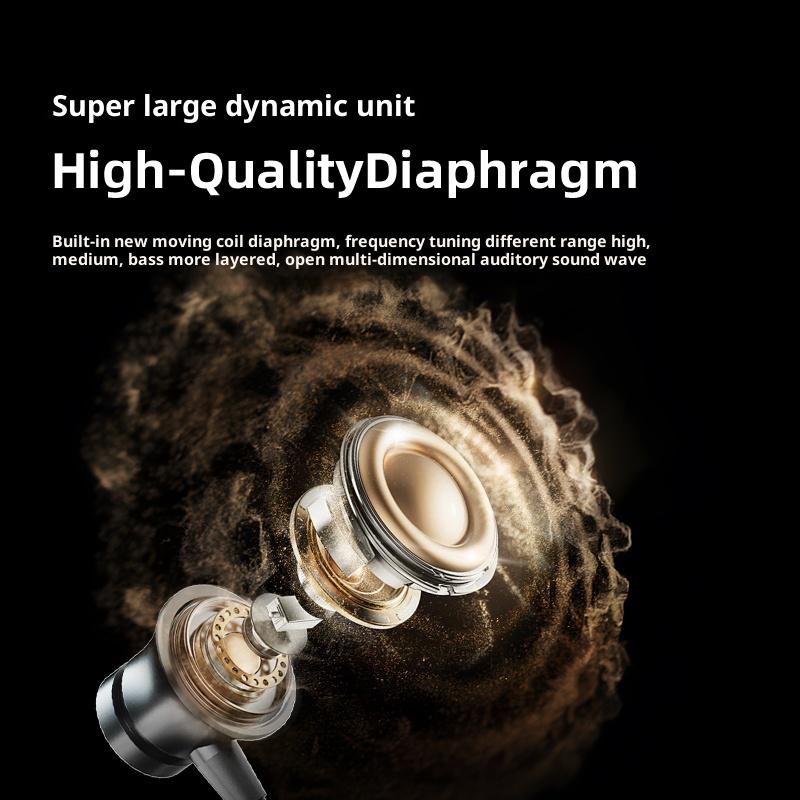 JYL TS In-ear BT5.3 IPX6 Hi-Fi Earhooks Painless Button Control Sports