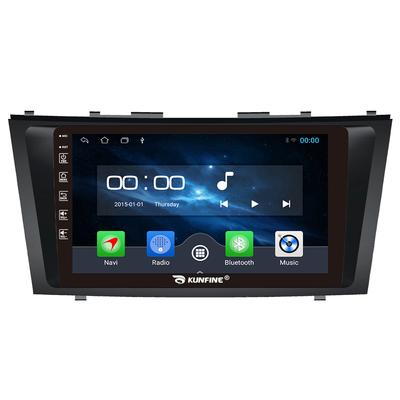 Android Radyo CarPlay/Android Oto Araba Navigasyon Multimedya Oynatıcı GPS RDS DSP Stereo Toyota Camry 2007-2011 Için