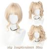 WTB Synthetic Wig Female Cute Fresh Claw Clip Deep Double Ponytail Straight Hair Wig With Bangs Christmas Cosplay Party Wig