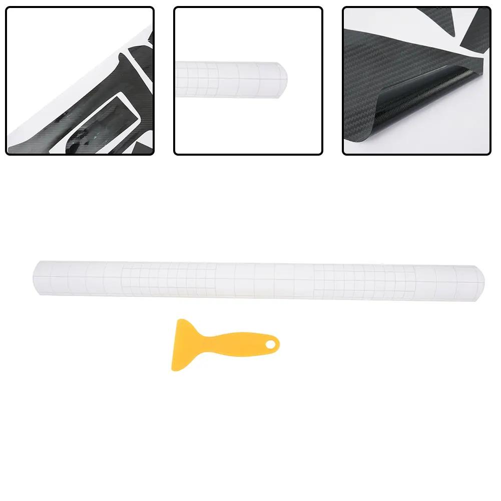 Practical Useful High Quality Interior Sticker Sticker Vinyl Accessory Black Replacement Replaces Carbon Fiber