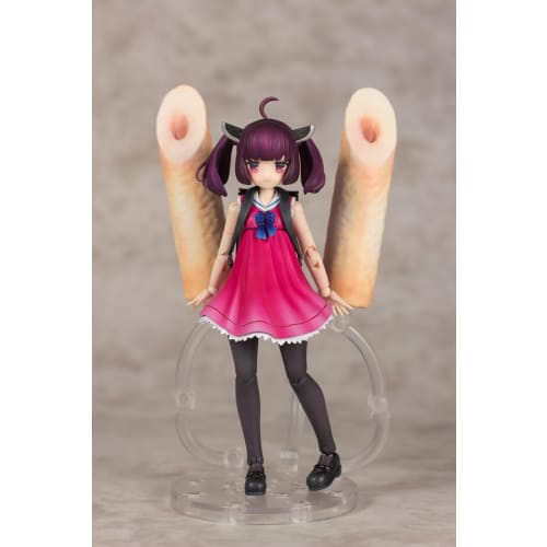 PM Office A Plafia Tohoku Kiritan Mini Figure Set, Approximately 120mm Tall, 1/12 Scale, Pre-Colored Plastic Model Kit, PP249