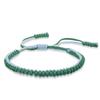 Women's Two-Color Ethnic Knot Bracelet: High-End Handwoven Jewelry