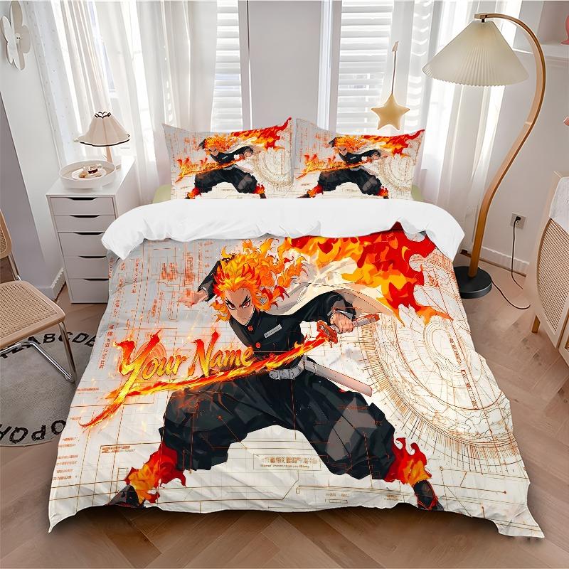Custom 3pcs Sword Blueprint Bedding Sets For All Sizes New 342D Printed Bed Cover Comforter Duvet Cover Pillowcase Bedroom Decoration