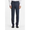 Slim Fit Micro Pattern Stretch Wool Pants Open Blue 50564107468 