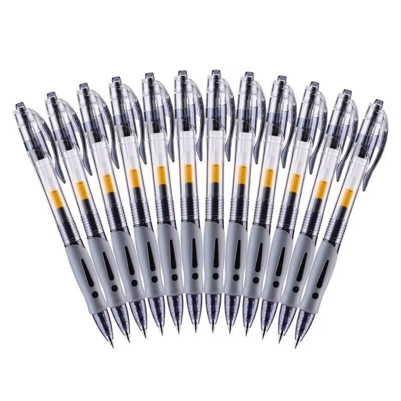 M&G 0.5mm Black Retractable Gel Pen, GP1008, 24-Pack