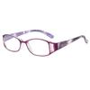 Elegant Women Reading Glasses Ultralight Pc Anti-Blue Light Small Square Frame Presbyopia Eyeglasses With+1.0+1.5+2.0+2.5...+4.0