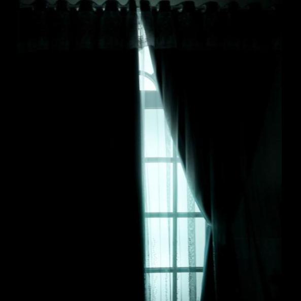 2 STK. Einfache Verdunkelungsvorhänge im nordischen Stil für Schlafzimmer und Wohnzimmer, elegant bestickte doppellagige perforierte Vorhänge aus Stoffgarn