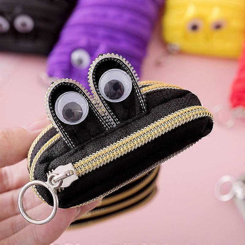 JWL-2pcs Creative caterpillar zipper pencil case school Stationery storage bag cute Pen holder student pen case for kids Kawaii pen bags