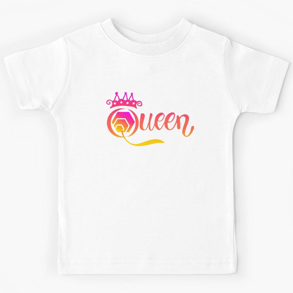 HEX Queen Crypto Cryptocurrency Women s Ladies Design Kids T-Shirt 100