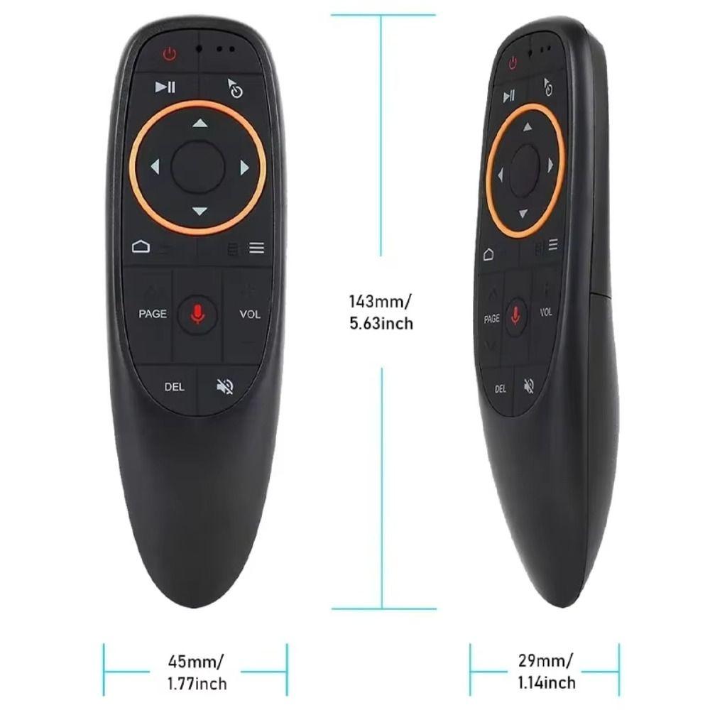 Voice Command 2.4G Wireless Remote G10S Air Mouse Remote Control for Android TV Box