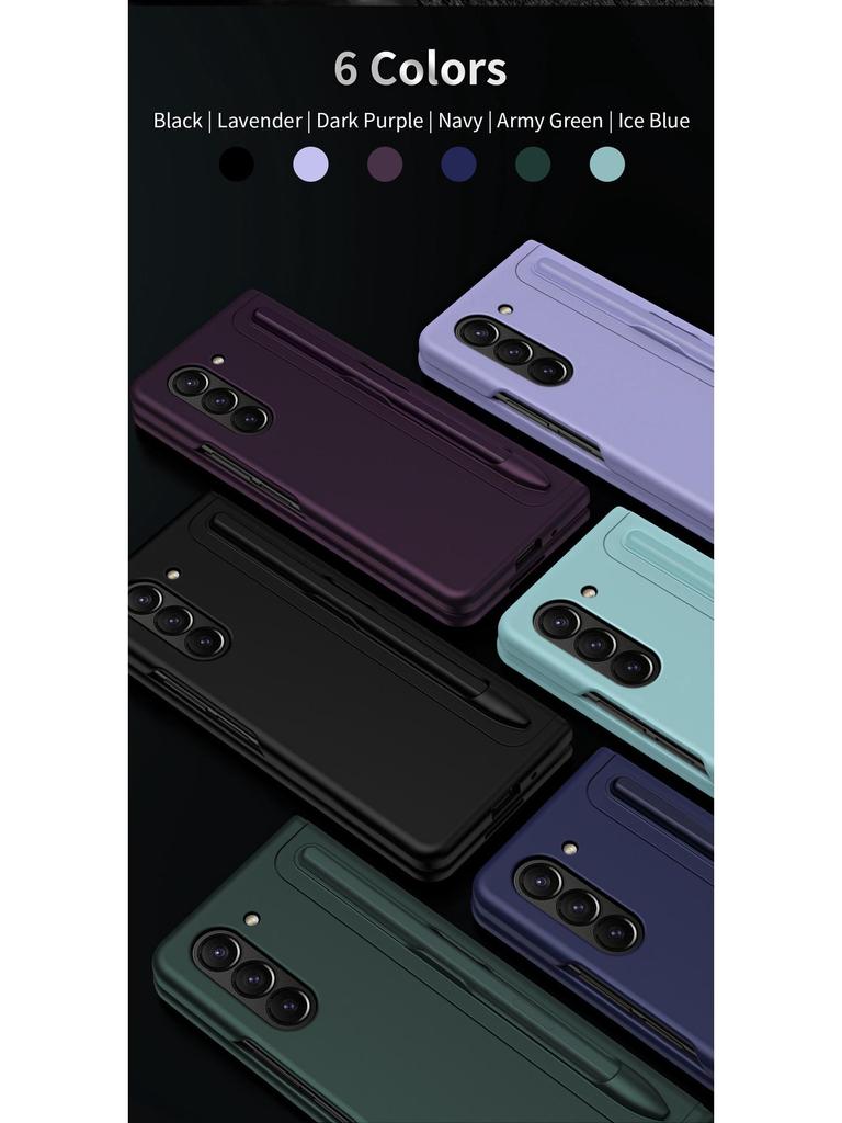 Samsung Z Fold Series Multi-Gen Phone Case: 2-in-1 Stand & Pen Slot with Anti-Drop Protection