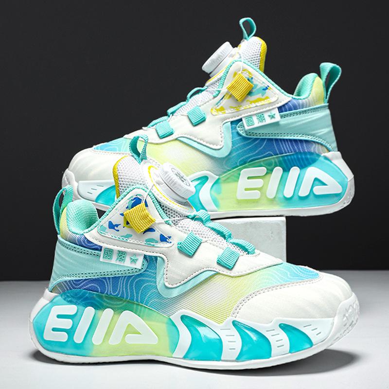 

Спортивная обувь для мальчиков Classmate 2025 весна и лето новая детская баскетбольная обувь для мальчиков среднего и старшего возраста кроссовки на мягкой подошве тренд 30