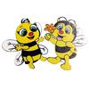 20 Pieces Wood Shapes Bee Embellishments for Scrapbooking Crafts
