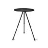 OEING Outdoor Portable Folding Adjustable Small Round Table