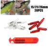 20X Fishing Soundbar Lure Baits Rattles Insert Tube For Soft Worm Jigs Making Us