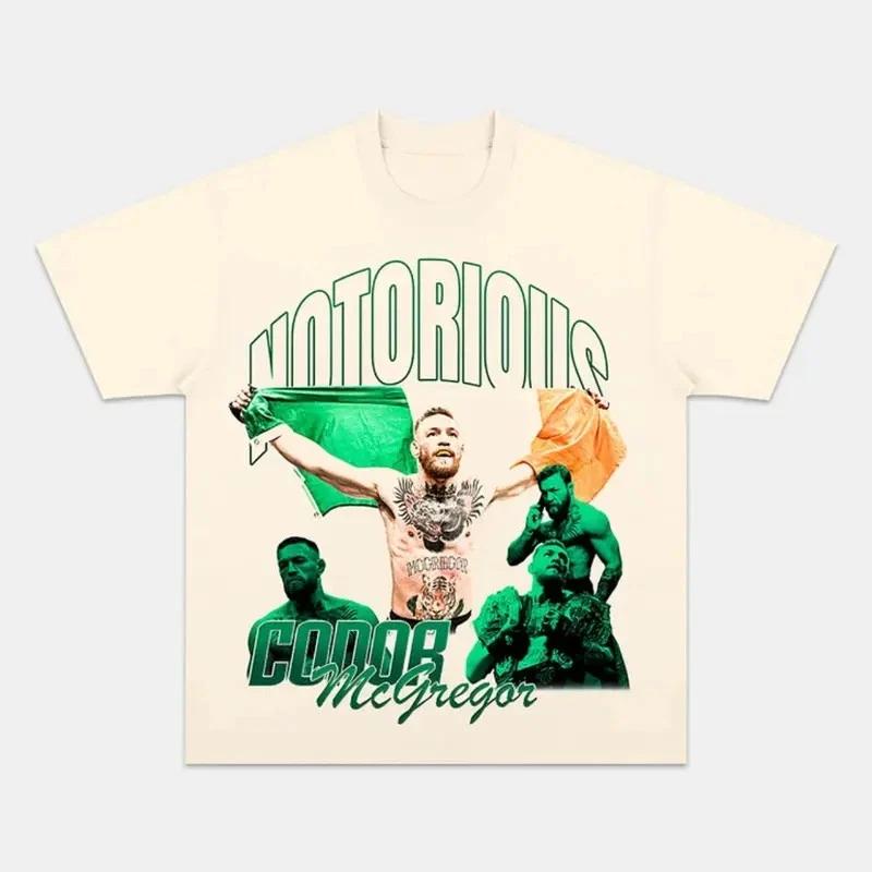 COMBATWEAR CONOR MCGREGOR GRAPHIC TEE , Unisex Boxing T-Shirt, UFC Graphic Tees M
