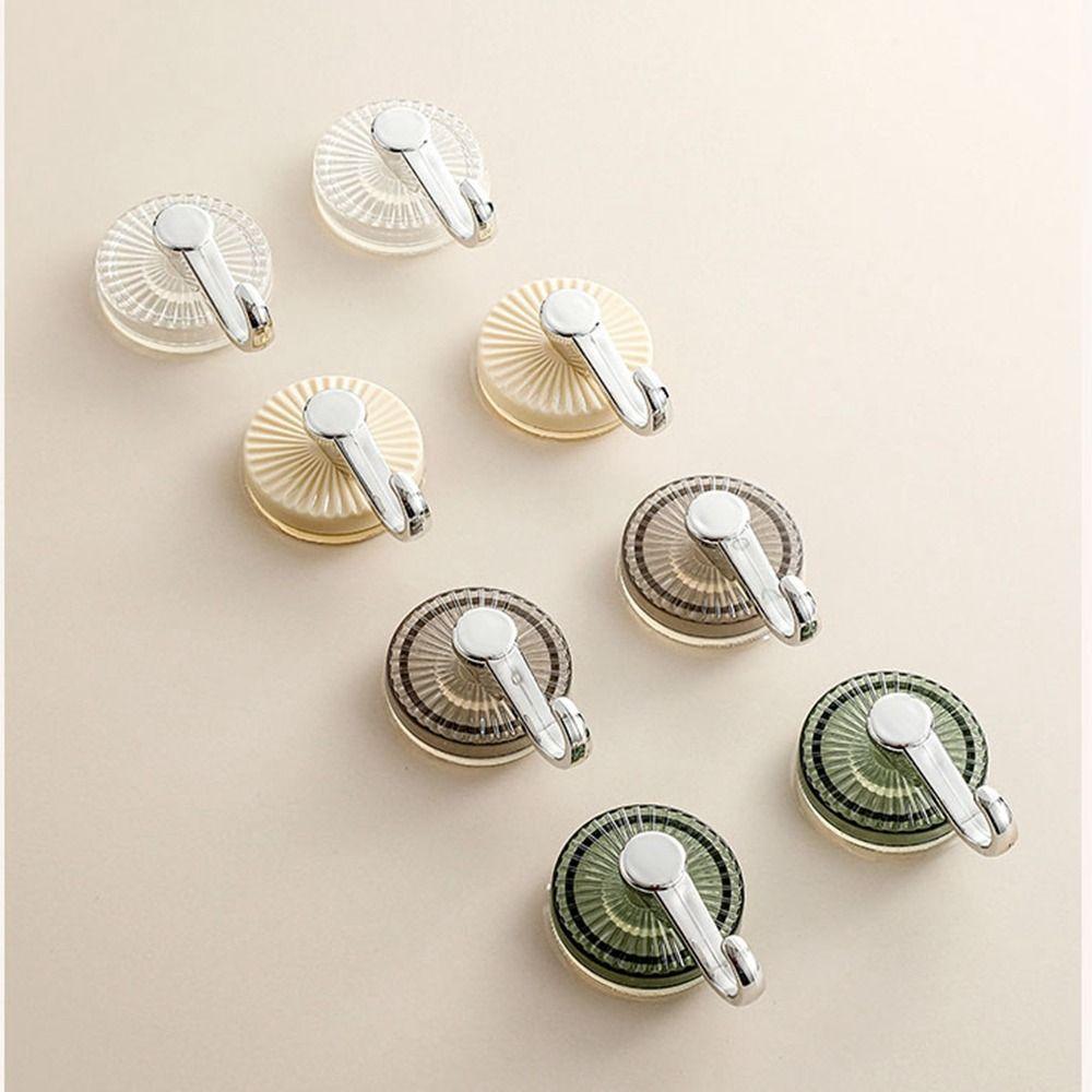 Heavy Duty Zuignaphaak Herbruikbare Vacuümhangers Haken Multifunctionele Handdoekhaak Keuken