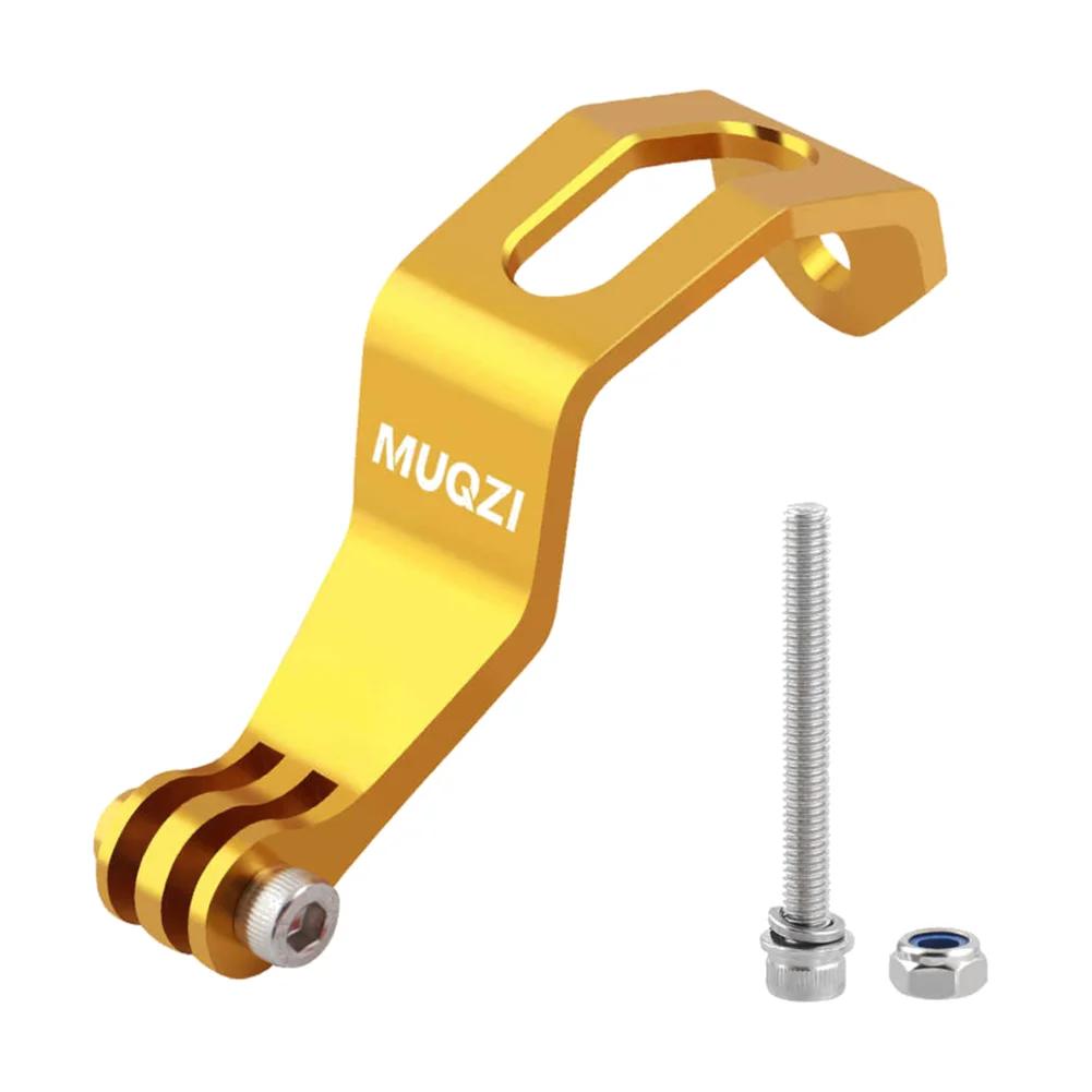 Portable Aluminum Alloy Bicycle Front Light Mount Bracket Adjustable Folding Bike Fork Holder for Brompton and Other Bikes