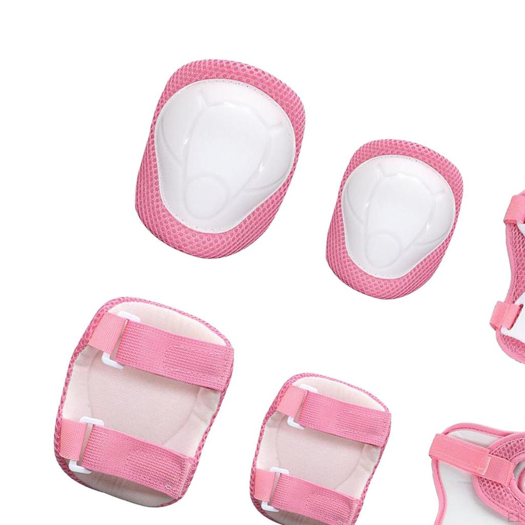 Adjustable Protective Gear Set for 3-9 Years Old Kids, Knee Pads, Elbow Pads Wrist Protectors