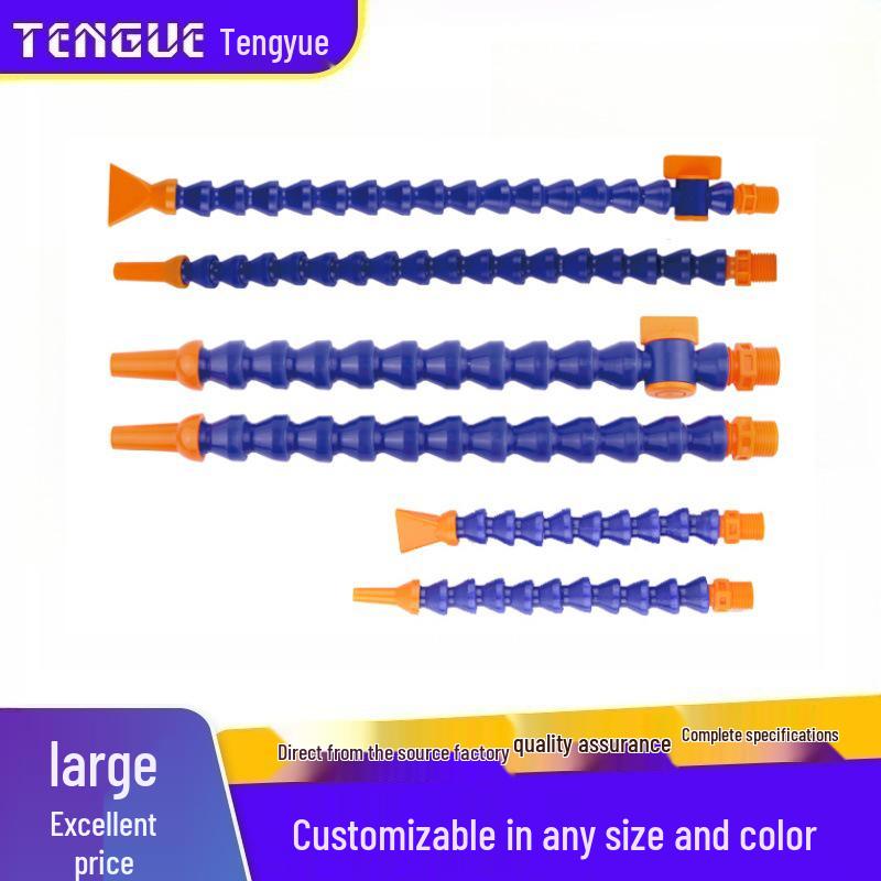 Universal Machine Tool Cooling Water Pipe - Snake Shape Bamboo Joint Design