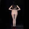 Sexy Women Oil Glossy Shiny Elastic Bodysuit Sheer See Through Tights Satin Yoga Shapping Leotard Hollow Out Maid Wear