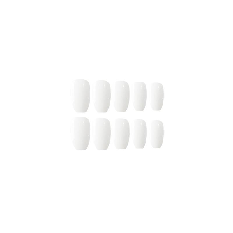 24pcs/Set Full Cover Fake Press On Nails Pure Acrylic Ballerina Acrylic For Nails For Women And Girls