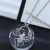3D Uv Glow In The Dark Spider Necklace, Gothic Hip Hop Alloy Insect Halloween Goth Accessory