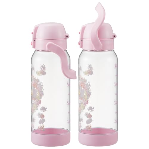 Skater Drink Marker Bottle 1L Easy to see the amount you drank at a glance Water bottle with handle Plastic My Melody Paint Sanrio PDMK10-A