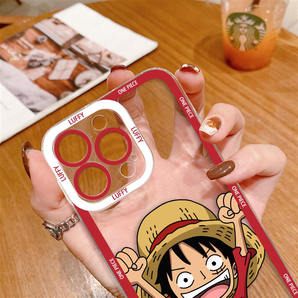 One P-Piece Luffys Zoros Clear Phone Case For Samsung A73 A72 A71 A57 A56 A55 A54 A53 A52 A51 A36 A35 A33 A32 A26 A23 A22 Case