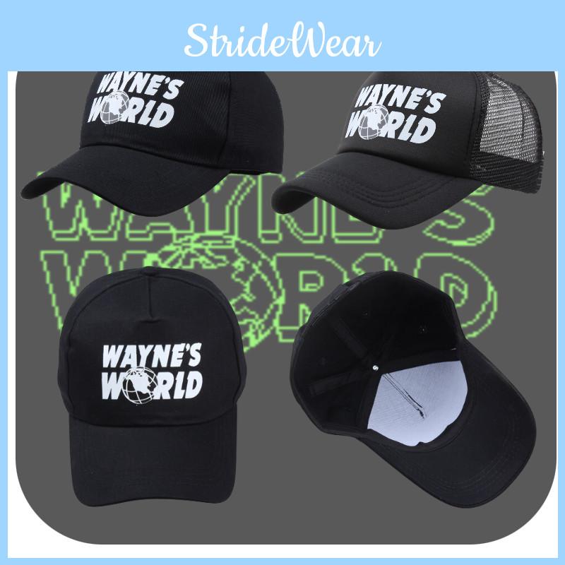 Trendy Lan Yin Wholesale Wayne's World Duck Tongue Cap Sun Hat Hip-hop Hat Unisex Baseball Cap With Embroidered Logo