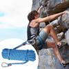 10mm Rock Climbing Rope 10m Outdoor Static Rapelling Rope Climbing Emergency Rope for Fire Escape Car Rescue