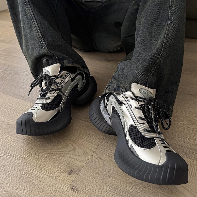 3866 streamer retro dad shoes platform heightened men's and women's autumn and winter new casual outdoor sports mesh shoes