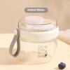 650Ml Portable Handheld Breakfast Cup Yogurt Bowl Leak Proof Salad Bento Lunch Box With Spoon