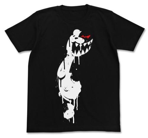 Danganronpa 3 Monokuma Stencil TShirt Black Cospa Japan New Pre M