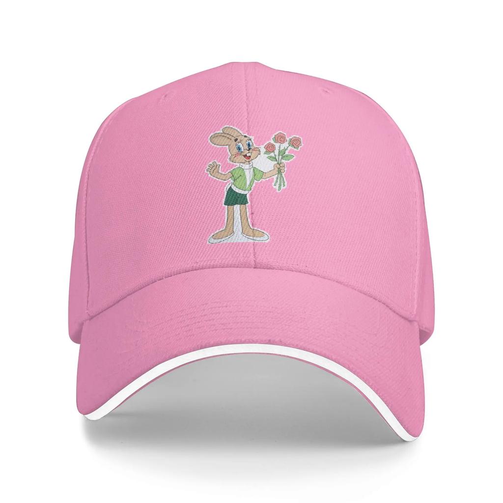 Nu Pogodi Baseball Cap Rabbit Nu Pogodi Running Hippie Hot Sale Hip Hop Hats Unisex Women Y2k Cute Print Baseball Caps